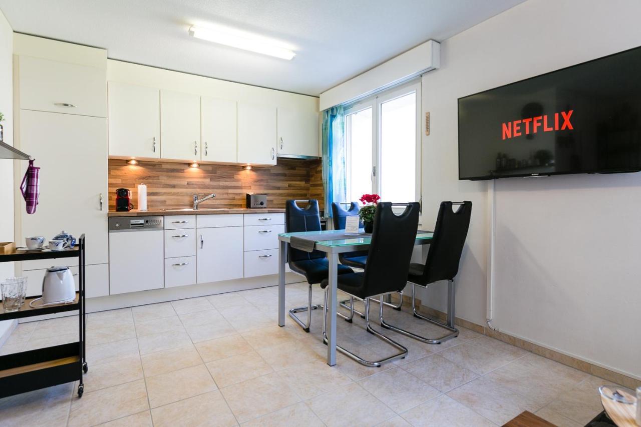 Spirit Apartments - Studio 1 - Kueche - Parkplatz Engelberg Eksteriør billede