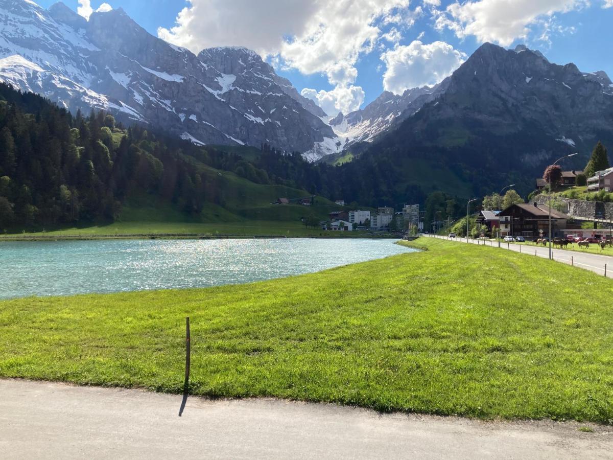 Spirit Apartments - Studio 1 - Kuche - Parkplatz Engelberg Eksteriør billede